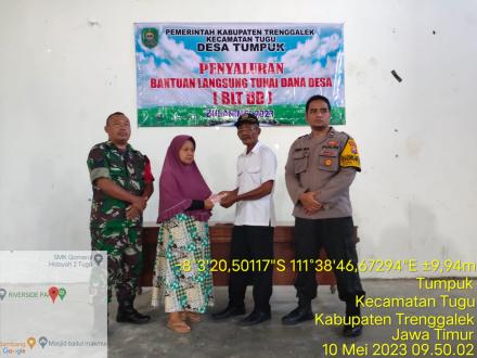 Penyaluran BLT DD Bulan Mei 2023